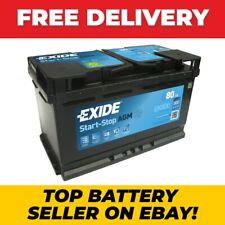 Start-Stop Exide EK800 115 110 AGM Car Battery 80Ah 800CCA for Audi BMW Ford VW