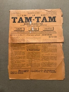Le Tam Tam (1936),hebdo, trés rare périodique antisémite de Constantine(Algérie) - Imagen 1 de 8