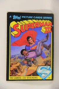 Superman 3 Topps 1983 Trading Card #1 Title Card ENG Topps L019066 - Picture 1 of 2
