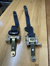 91-95 Toyota Mr2 Blue Front Seat Belts Driver Left and Passenger Right Side OEM
