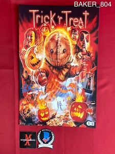 Dylan Baker Trick 'R Treat autographed signed 11x17 photo Beckett horror Wilkins - Picture 1 of 4