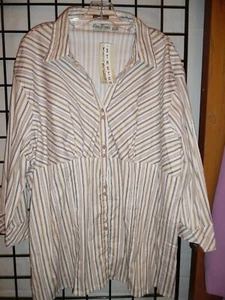 plus size women top size 32 brand erica brooke collection - Picture 1 of 3