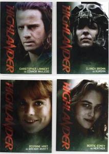 Highlander 2024 Expansion: 4 Card Character Set #CC1-CC4 - Foto 1 di 1