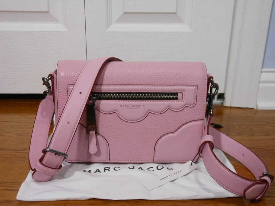 Marc Jacobs Pink Fleur Haze Small Leather Bag M0009490