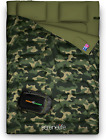 Rucksack Schlafsack Campingausrüstung - Doppelschlafsack für Erwachsene/Jugendliche mit 