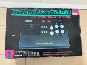 Fighting Stick Multi Controller H3J-07 Super Famicom Complete 1993 hobby HORI - Picture 1 of 5