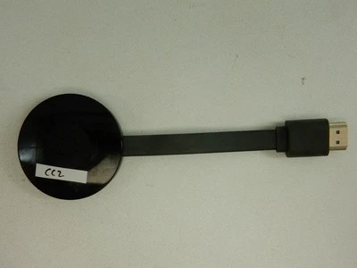 Google Chromecast 2nd Gen Streaming Media Player NC2-6A5 Black w/ Power Adapter - Image 1 of 3