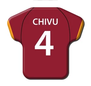 Calamita Simile a T-Shirt Calcio Stagione 2002/2003 Roma 4 Cristian Chivu - Foto 1 di 9