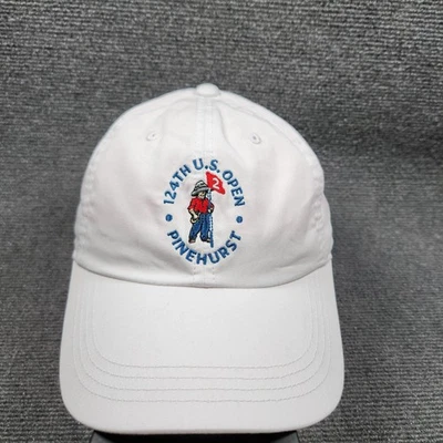 Gorra de Golf Pinehurst US Open Hat Adulto Talla Única Ajustable Blanca Adelante Ligera Foto 1 de 4