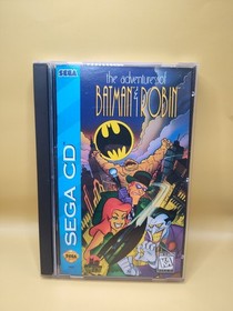 The Adventures of Batman & Robin Sega CD, CIB Nice Condition Free Shipping 