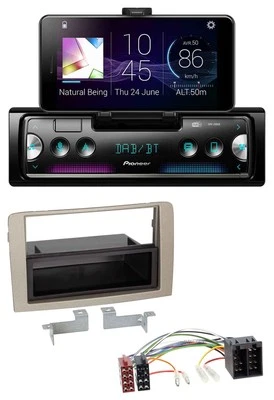 Pioneer USB MP3 Bluetooth DAB Autoradio für Lancia Musa (ab 2005) - Bild 1 von 4