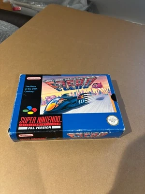F Zero SNES game boxed. Tested and Working - Image 1 of 4