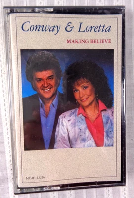 Conway Twitty & Loretta Lynn - Making Believe 1988 Cassette MCA - BRAND NEW! - Image 1 of 3