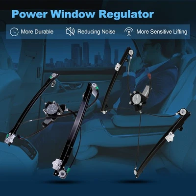 Regulador de ventana eléctrica delantero derecho derecho derecho con motor para Dodge Caravan 2001-2003 Foto 1 de 4