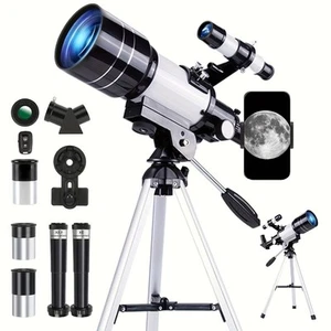 150x Beginner Astronomical Telescope Night Vision For HD Viewing Space Star Moon - Picture 1 of 18