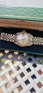 Rare Rolex DateJust 6609 Thunderbird Roulette 36 mm 1958 - Foto 1 di 8