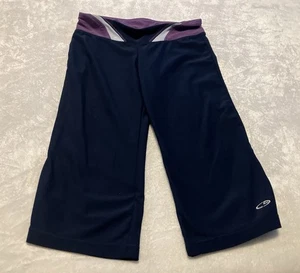 Champion Blue And Purple Capri Athletic Leggings Girls Size 6 - Picture 1 of 6