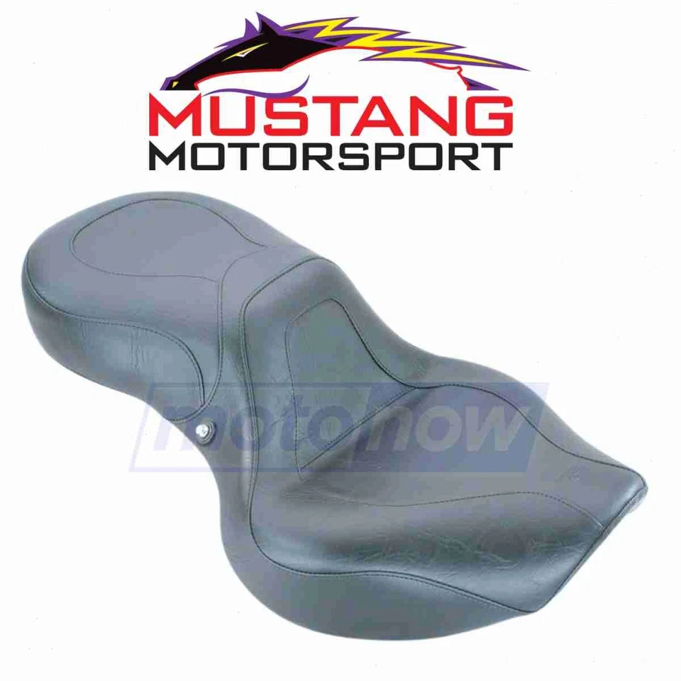 Mustang Sport Touring Two-Piece Seat for 2002-2008 Honda VTX1800C - Seats sl Foto 1 de 4