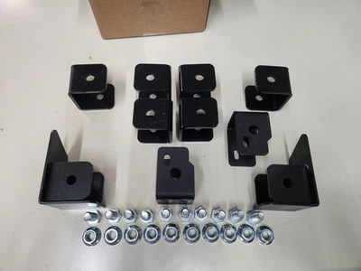 2014-2018 Chevy Silverado GMC Sierra Crew cabine kit de elevação de assento traseiro 2,5" polegadas - Imagem 1 de 4