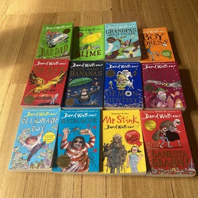 David Walliams Books - Bulk Lot x 12 - image 1 of 4