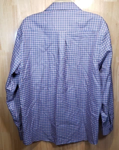 Jos. A. Bank Traveler Tailored Fit Hemd L kariert langarm Baumwolle gebraucht - Bild 1 von 5
