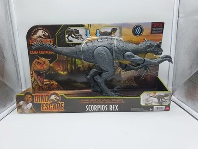 Jurassic World Scorpios Rex - Slash 'N Battle - Campamento Cretácico Dino Escape Foto 1 de 4