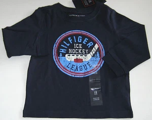 Nuevo torso Tommy Hilfiger de manga corta o larga para niños - Imagen 1 de 25
