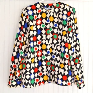 Set gonna multicolore vintage anni '70 anni '80 - Foto 1 di 11