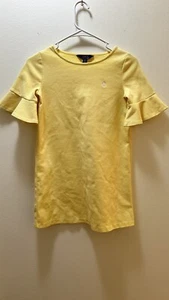 POLO RALPH LAUREN Girl's Dress Yellow Size M (8-10) - Picture 1 of 7
