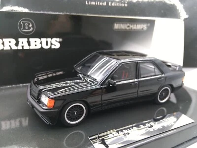 🇺🇦 1:43 Minichamps 1989 MERCEDES 201 190E 3.6 S BRABUS BLACK 1/43 190 W201 C - Image 1 of 4