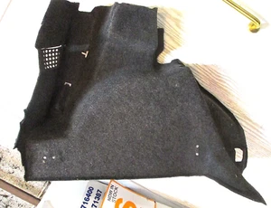 volkswagen polo s 9n 2001-2005 left ,n/s side boot carpet trim 6q6867427r - Picture 1 of 5
