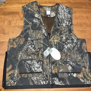 Quail Unlimited Hunting Vest Mens LARGE Real Tree Dove Hunter Pockets Full Zip - Picture 1 of 5
