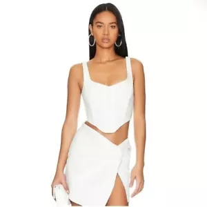 LAMARQUE Tabia Corset in White Size S - Picture 1 of 11