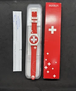 Swatch Swiss Flag Watch OS11-1 (2009) – Rare Full Set – Near Mint - Picture 1 of 16