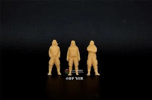 1/72 Japanese Pilot Miniature 3Pcs Soldier Model 3D Printing - Bild 1 von 2