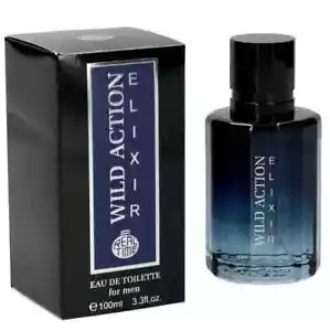 Wild Action Elixir Mens Perfume Designer Fragrance Gents Aftershave EDT 100ml - Picture 1 of 1