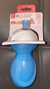 Munchkin Click to Lock Sippy Cup with Chew Proof Spout, 10 oz/296 ml (Color Ass - Picture 1 of 3