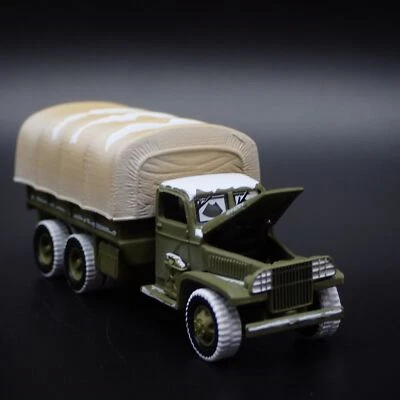 Coreano Guerra GMC Cckw 2.5 Tonnellate 6X6 Camion Militare Neve 1:87 Scala Auto - Immagine 1 di 4