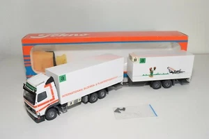 A5 56 1:50 TEKNO VOLVO FH12 FH 12 LIEVAART TRUCK WITH TRAILER MIB - Foto 1 di 8