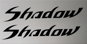 CALCOMANÍAS DE GUARDABARROS TANQUE SOMBRA HONDA 2x - Imagen 1 de 11