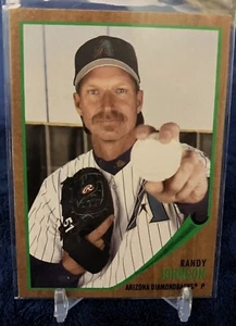 2021 Topps Archives Randy Johnson /125 Green Parallel SP #63 Diamondbacks HOF - Picture 1 of 2