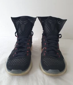 🔶️VINTAGE NIKE KOBE X 10 ELITE HIGH 718763-091 2015 BLACK ROSE GOLD MEN US 8  - Picture 1 of 24