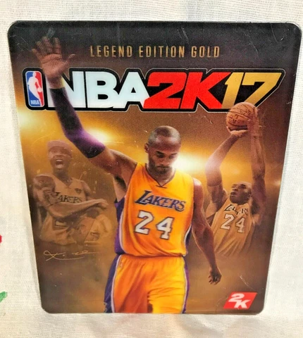 KOBE BRYANT Basketball Hologram Magnet NBA2K 17 Legend Edition Gold - AS IS Cover