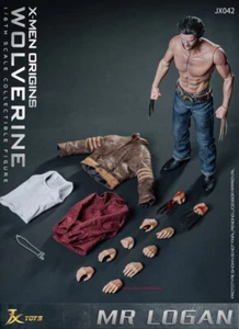 1/6 JXTOYS-042 X-Men Origins Wolverine Logan Actionfigur Sammlerstück auf Lager - Bild 1 von 13