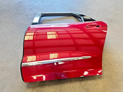 18-24 BUICK ENCLAVE REAR LEFT SIDE DOOR SHELL RED ASSEMBLY DOOR, OEM LOT3562 Foto 1 de 4