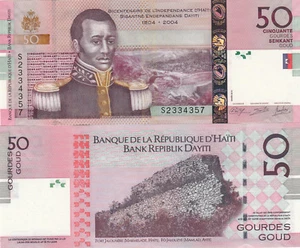 L008 BILLETE HAITI 50 GOURDES 2004 2014. SIN CIRCULAR. - Imagen 1 de 1