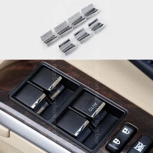 7pcs Window Lift Button Sequins Cover Trim Fit For Toyota 4runner 2010-2018 - Bild 1 von 6