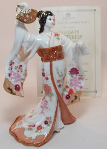 Coalport Opera Heroines Figurine Madam Butterfly Ltd Ed + Cert 90s Excellent - Picture 1 of 8