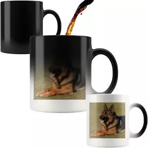 15 oz Personalized Photo Magic Cup, Color Changing Keepsake Picture Coffee Mug - Picture 1 of 3