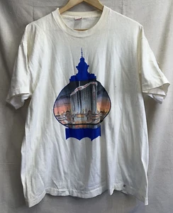 Vtg RARE 90s Taj Mahal Trump Casino Resort Single Stitch Shirt XLarge XL MAGA - Picture 1 of 8